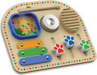 Kids Hits 4az 1ben Fa hangszer tábla bébijáték - Leo dallamai