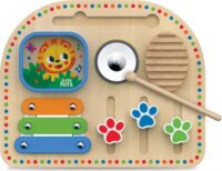 Kids Hits 4az 1ben Fa hangszer tábla bébijáték - Leo dallamai