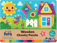 Kids Hits Fa formaillesztő puzzle - Farm