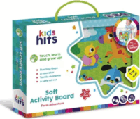 Kids Hits Puha foglalkoztató bébijáték - Farmos kaland