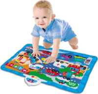 Kids Hits Játszószőnyeg hang- és fényhatásokkal - Városi nyüzsgés