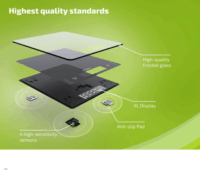 Soehnle 61521 Digitális konyhai mérleg - Fekete mintás