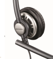 HP Poly HW710 Vezetékes Fülhallgató Headset + Hordtáska - Fekete