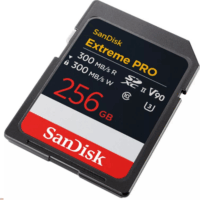 Sandisk Extreme Pro 256GB SDXC UHS-II CL10 Memórikártya