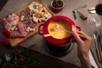 Staub La Fondue Öntöttvas Fondű sűtő 1,7L - Piros