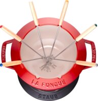 Staub La Fondue Öntöttvas Fondű sűtő 1,7L - Piros