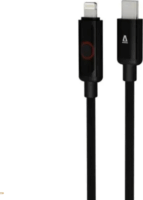Avax CB651 USB-C - Lightning Adat és Töltőkábel 27W 1m - Szürke