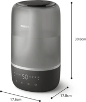 Philips HU1510/03 Okos Légpárásító 3L / 20 Watt - Szürke