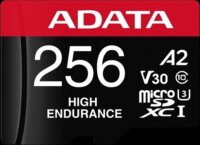 ADATA 256GB microSDXC UHS-I U3 CL10 Memóriakártya + Adapter