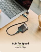 ICY BOX IB-1601MP-CU31 USB 3.2 Mini M.2 NVMe Külső SSD ház - Fekete