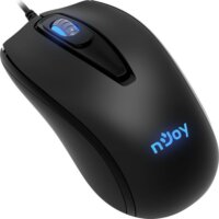 NJOY MSWR-U390-CM01B Vezetékes USB Optikai Egér - Fekete
