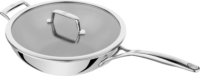 Zwilling 1034499 Peak Wok serpenyő üveg fedővel 30cm - Inox