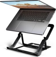 AXAGON STND-LAB Állítható / Dönthető 17.3" Laptop és Tablet Asztali Állvány - Fekete