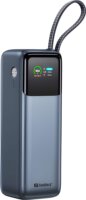 Sandberg 421-31 Powerbank integrált USB-C kábellel 27000mAh 240W - Kék