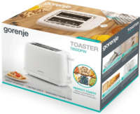Gorenje T850DPW 2 Szeletes Kenyérpirító 850W - Fehér