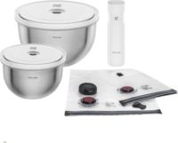 Zwilling 1031015 Elektromos Vákumfóliázó készlet (9db/csomag) - Fehér/Ezüst