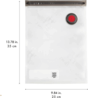 Zwilling 1031015 Elektromos Vákumfóliázó készlet (9db/csomag) - Fehér/Ezüst