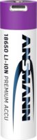 Ansmann 1307-0002 Li-Ion 18650 Akkumulátor microUSB 2600mAh (1db/csomag)