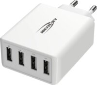 Ansmann HC430 4x USB Hálózati Gyorstöltő Adapter 30W - Fehér