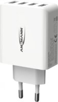 Ansmann HC430 4x USB Hálózati Gyorstöltő Adapter 30W - Fehér