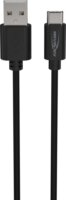 Ansmann 1700-0130 USB-A apa - USB-C apa 2.0 Adat és töltőkábel 1m - Fekete