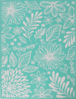 Pentart Levelek és virágok Szita stencil Sablon