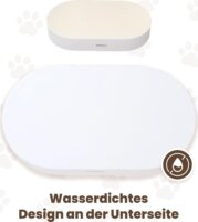 Astropet Zen Paw Macska Karton Kaparószőnyeg 63 x 35 x 10 cm - Fehér