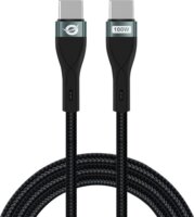 Conceptronic ETTA01B20 USB-C apa - USB-C apa Adat és Töltőkábel 100W 2m - Fekete