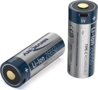 Ansmann 1307-0012 Li-Ion 26650 Akkumulátor 5100mAh Micro-USB töltéssel