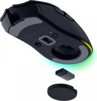 Razer Cobra HyperSpeed Bluetooth + RF Wireless RGB Gaming Egér - Fekete
