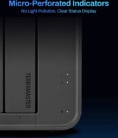 TerraMaster F2-425 4GB 2-rekeszes NAS 2x SSD/HDD - Fekete