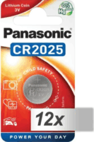 Panasonic CR2025 Lítium Gombelem (12db / csomag)