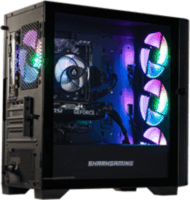 Shark Max Bite Brutality BF25 Gamer Számítógép Fekete (AMD Ryzen 7-5700X / 16GB / 1TB M.2 SSD / Nvidia GeForce RTX 5060 / Win 11 Home)