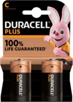 Duracell Plus Baby C MN1400 Alkaline 1,5V Góliátelem (2db /csomag)