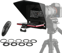 Desview T2 Professzionális 8" Magas fényű Teleprompter Súgógép