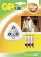 GP 810PUSHLIGHT Elemes LED Meleg fehér Reflektor - Fehér