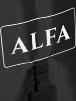 Alfa Forni 4 Pizze Classico Kerti Vízálló Pizzasütő + állvány takaró - Fekete