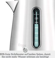 Sage Soft Top Luxe Vízforraló 1.7L 2400 Watt - Matt fehér