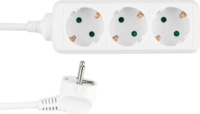 REV Outlet Strip 220V Túlfeszültség védő elosztó 3 aljzatos 5m - Fehér