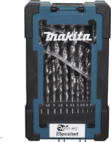 Makita D-78368 Ø 1 - 13 mm HSS-GS Hengeres Fémfúró készlet (25db/csomag)