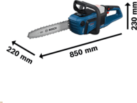 Bosch 06008D3000 Akkumulátoros Láncfűrész 18V (Akku és töltő nélkül)