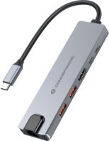 Conceptronic DONN29G 6in1 Univerzális USB-C Laptop dokkoló Állomás 140 Watt