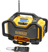 DeWalt DCR027-QW Akkus és Hálózati Hordozható Munkarádió (Akku nélkül) - Fekete/Sárga
