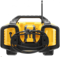 DeWalt DCR027-QW Akkus és Hálózati Hordozható Munkarádió (Akku nélkül) - Fekete/Sárga