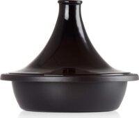 Le Creuset Tajine Öntöttvas Sütőedény 31cm - Fekete