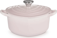 Le Creuset Heart Szív alakú Öntöttvas Sütőedény 20cm - Halvány rózsaszín