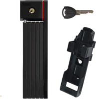 Abus 5700K/80 BK Kulcsos hajtogatható kerékpár zár - Fekete