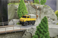 Carson RTR MB Unimog U406 Távirányítós teherautó 1:87