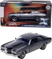 Jada Toys Fast & Furious 1970 Chevrolet Autó 1:24 - Fekete