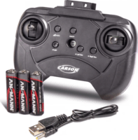 Carson RTF Nano Tyrann 230 Gyro IR 2Ch Távirányítós helikopter - Narancs